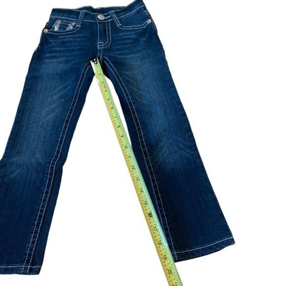 True Religion Blue Jeans Girls Size 8 - Picture 10 of 11